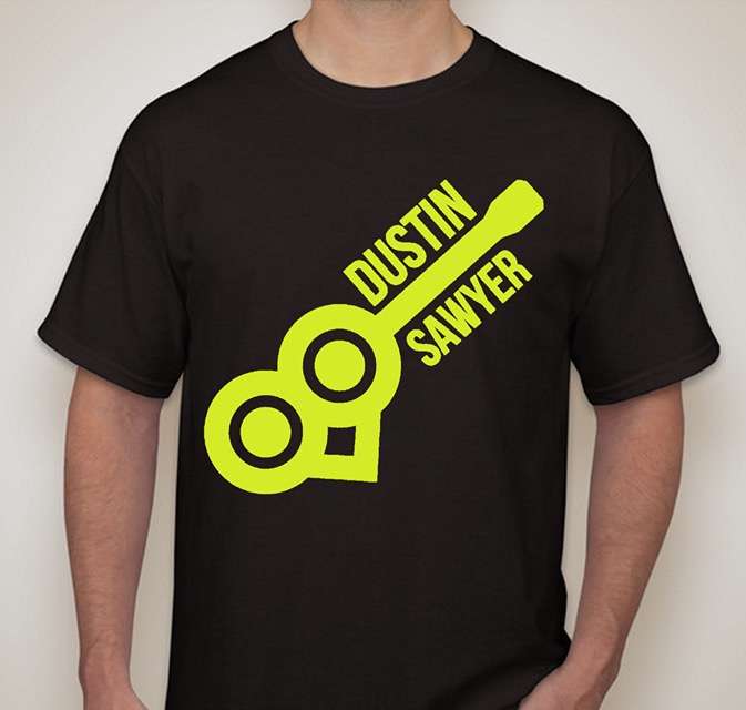 Extra-Large Black n Yellow T-Shirt(Limited Edition) - Dustin Sawyer