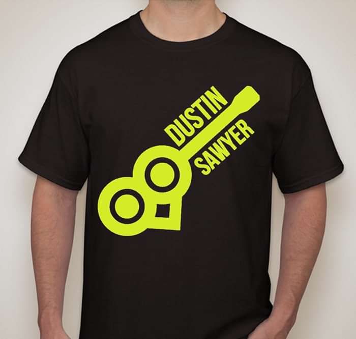 Medium Black and Yellow T-Shirt(LImited Edition) - Dustin Sawyer