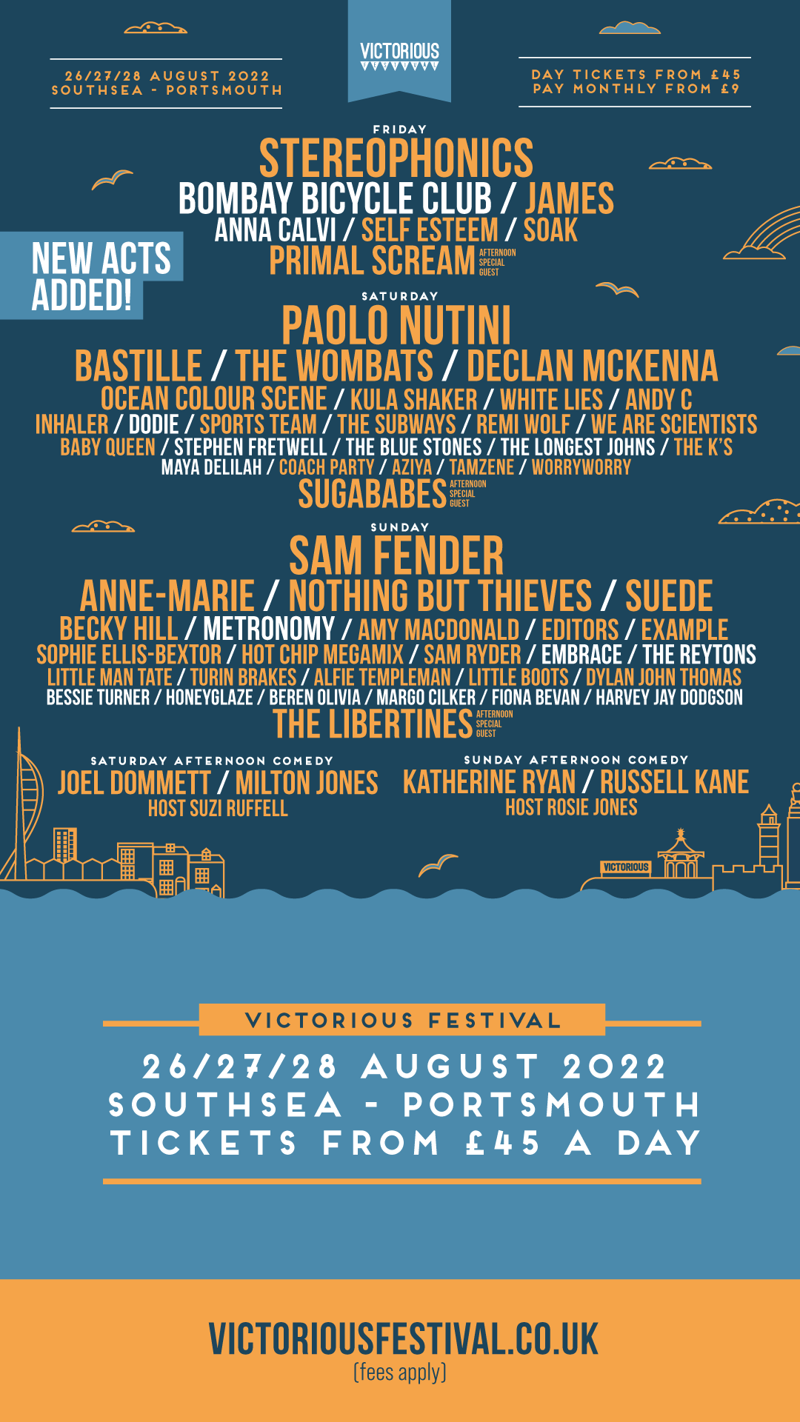 Victorious Festival at Victorious Festival, Portsmouth on 28 Aug 2022