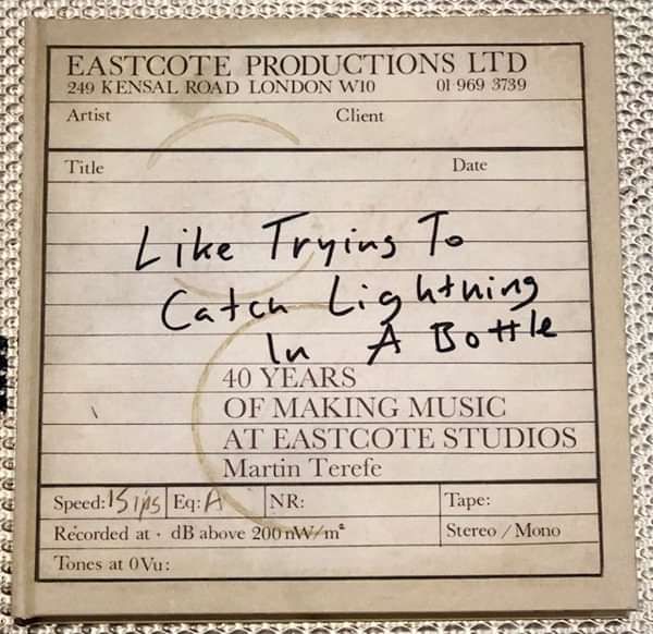 Like Trying To Catch Lightning In A Bottle (Limited Edition) - Eastcote Studios