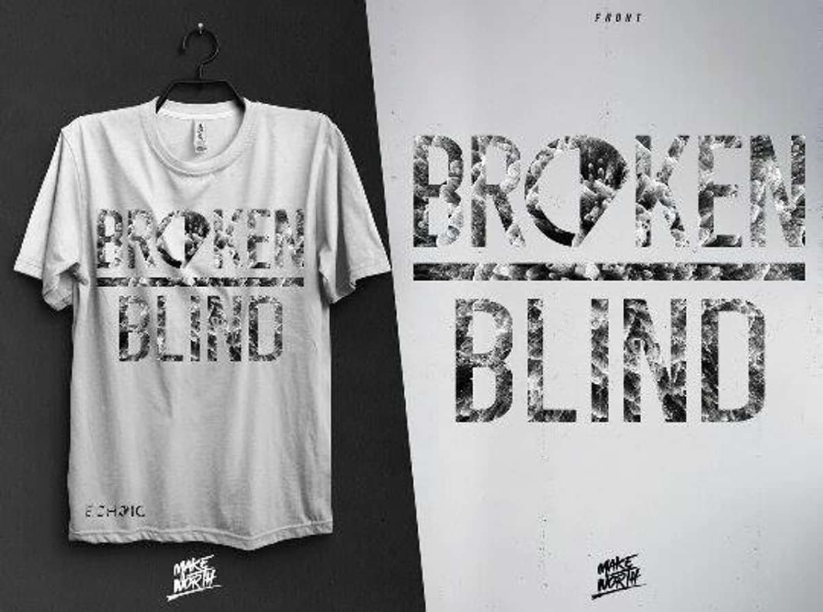 Broken & Blind - T-Shirt - Echoic