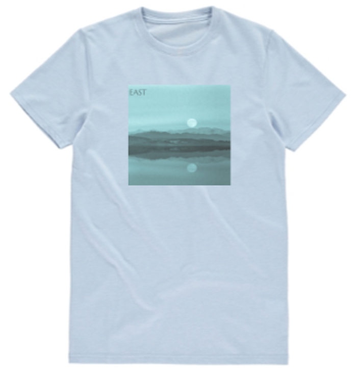 Blue EAST T Shirt - Eliza Carthy
