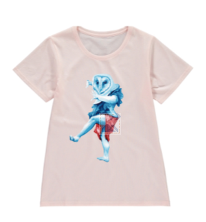 Eliza Carthy Pink Owl T Shirt - Eliza Carthy