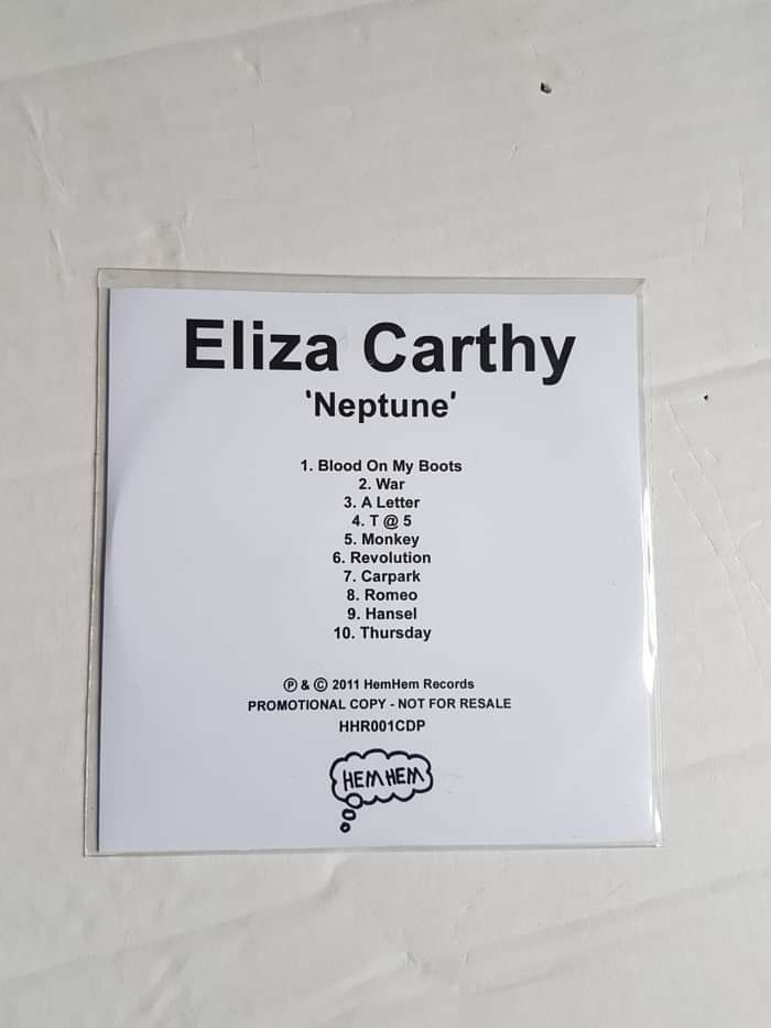Eliza Carthy - Signed Neptune CD Advance Copy - Eliza Carthy