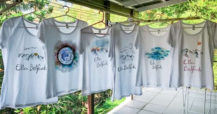 Hand Painted T-Shirts - Made To Order - Ella Belfanti