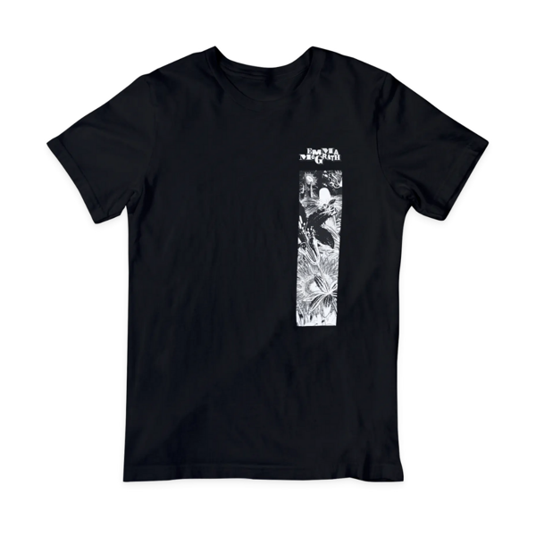 Flower T-Shirt Black - Emma McGrath