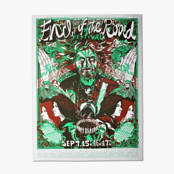 2006 Screenprinted Poster - End of the Road Festival