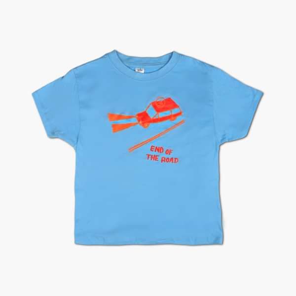 2021 "Car" Kids T-Shirt - Light Blue *20% OFF* - End of the Road Festival