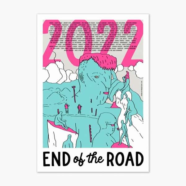 2022 Screenprinted Poster - End of the Road Festival