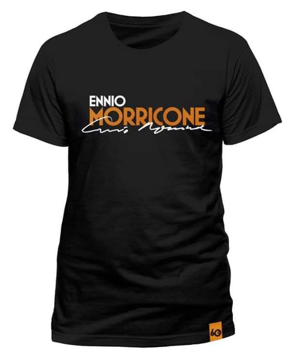 Logo Signature Mens T-Shirt - Ennio Morricone