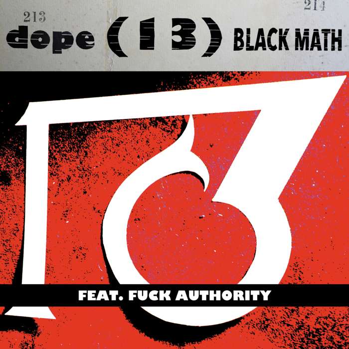 Dope feat. Fuck Authority - Black Math - CD Album - Environmental Studies