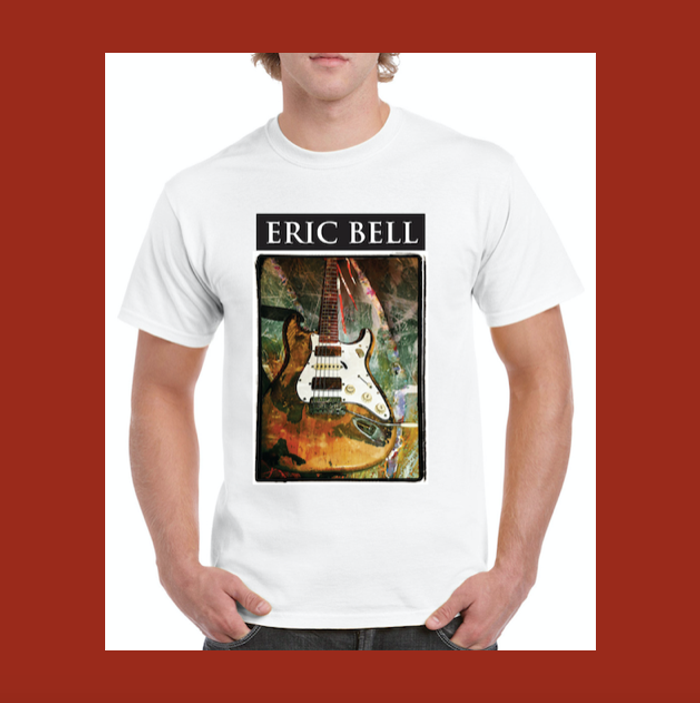 Standing At A Bus Stop T Shirt - Eric Bell