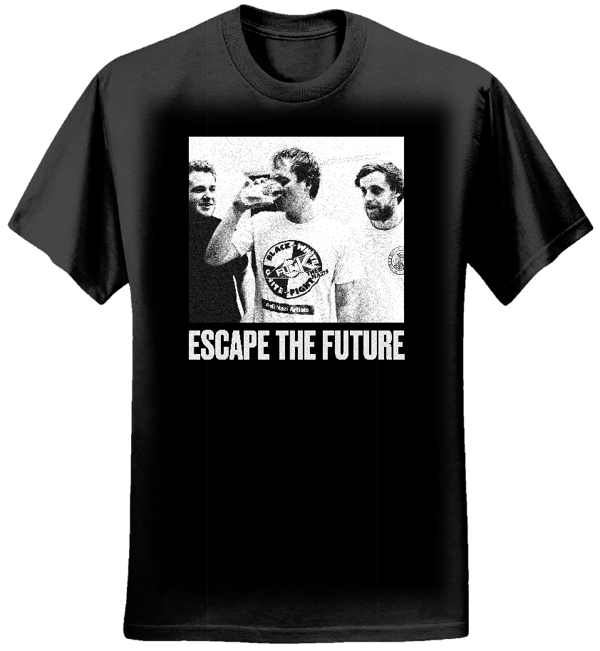 Escape The Future Black Photo Tee - Escape the Future