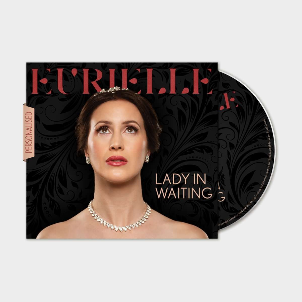 LADY IN WAITING (ALBUM CD - PERSONALISED) - Eurielle