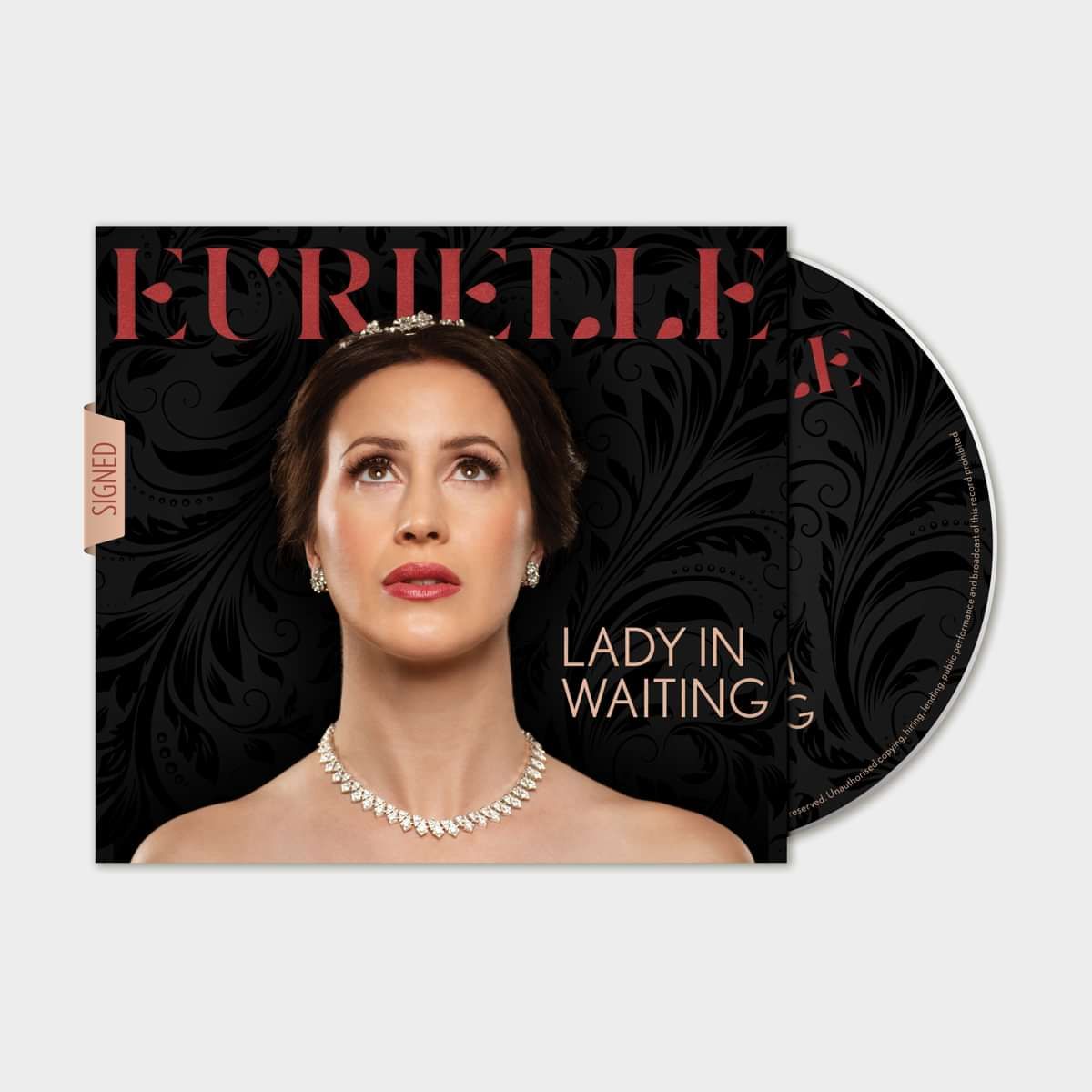 LADY IN WAITING (ALBUM CD - SIGNED) - Eurielle