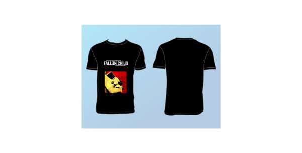 T-Shirt with Album Cover - Fallen Child