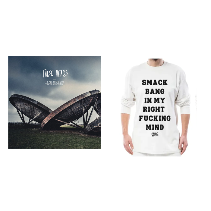 CD BUNDLE: IATBYD x 'Smack Bang' Long Sleeve - False Heads