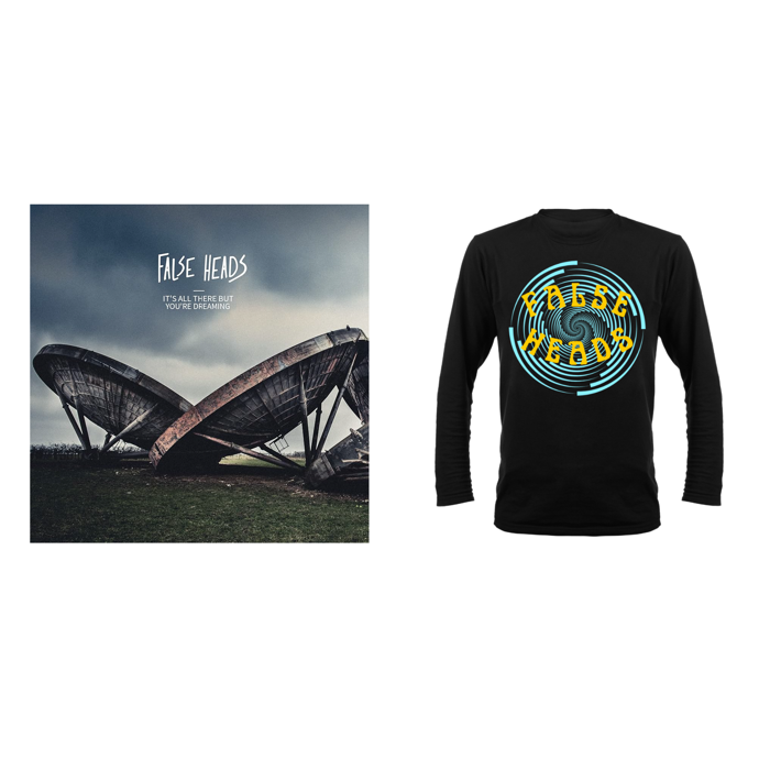 ORBIT LONG SLEEVE T SHIRT AND DREAMING CD - False Heads