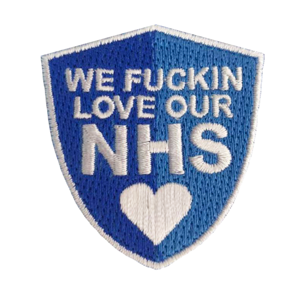 NHS EMBROIDERED PATCH - Faux Pas