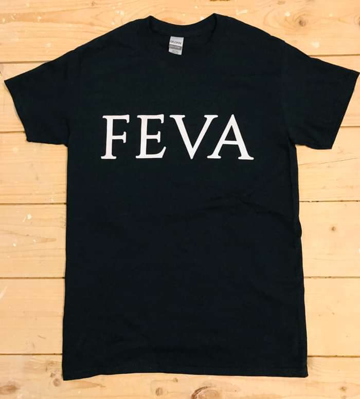 FEVA New Logo T-Shirt Black - FEVA