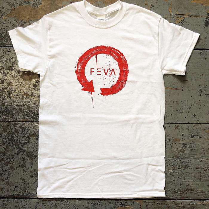 FEVA Undone T-Shirt White - FEVA