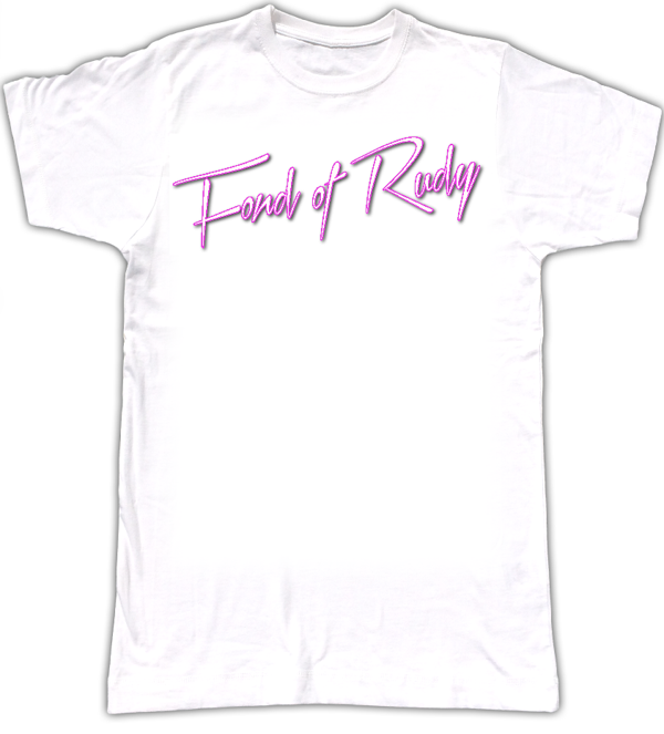 Fond Of Rudy Tee (White) - Fond Of Rudy