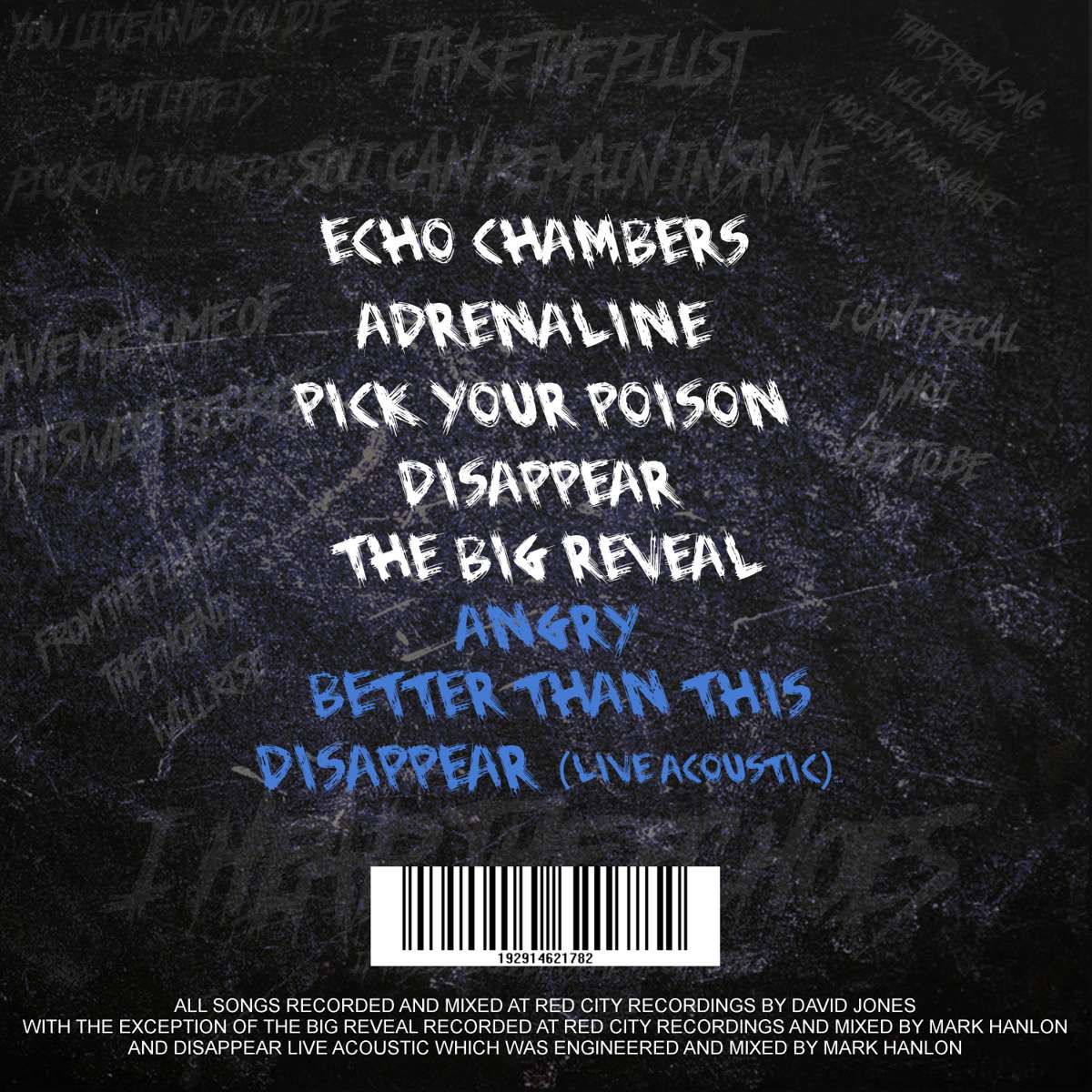 Echo Chambers Blue Edition EP (Download) - Fragile Things