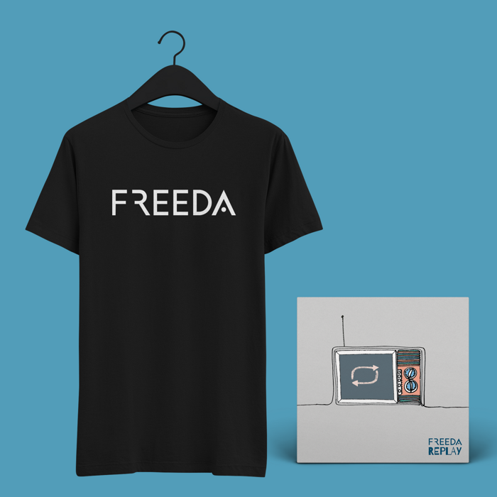 Logo T-Shirt & Limited Edition Vinyl Bundle - Freeda