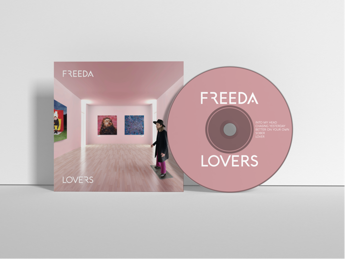Lovers EP CD - Freeda