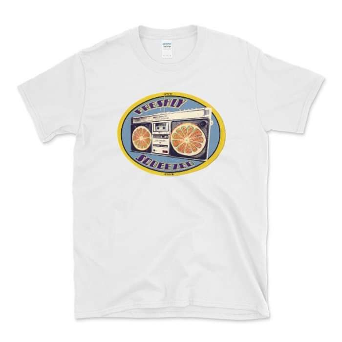Boombox T-shirt - Freshly Squeezed