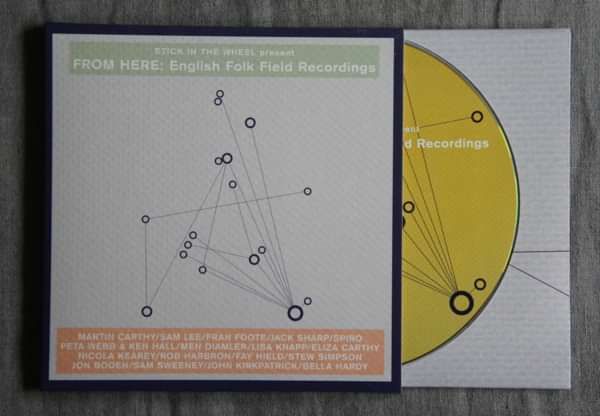 English Folk Field Recordings Volume 1 CD with foldout map and sleevenotes - From Here Records