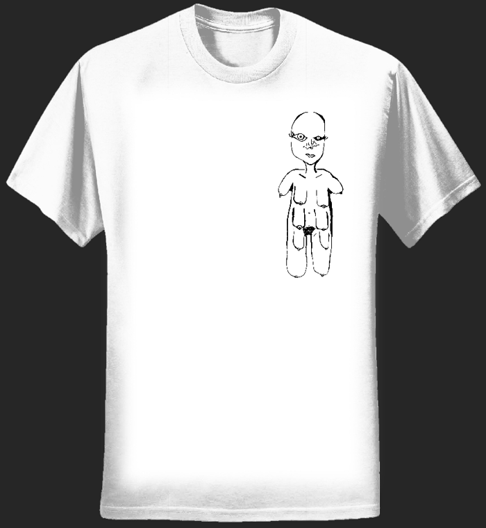 FVRboob WHITE T-shirt - FVRmind