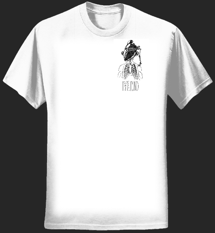 FVRsideheart WHITE T-shirt - FVRmind