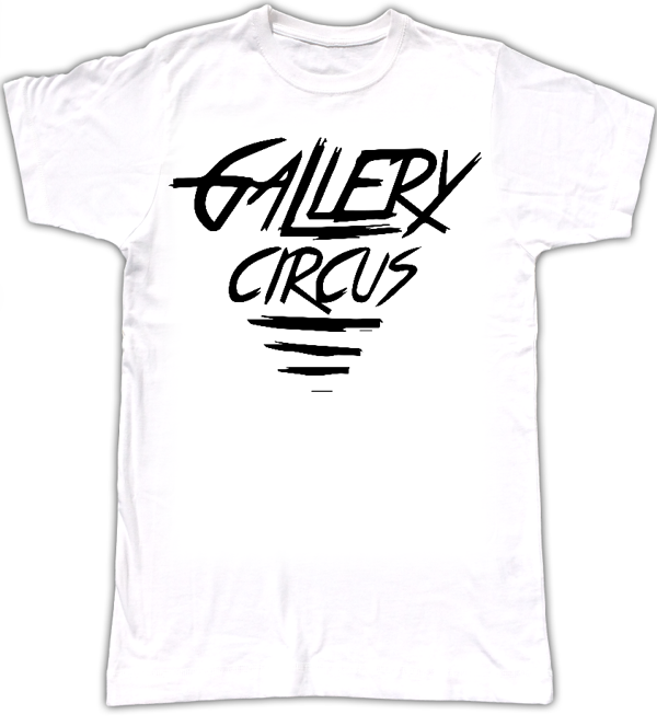 Women's Gallery Circus T Shirt White - Gallery Circus