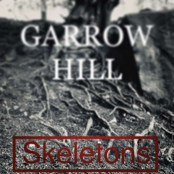 Skeletons Hand written lyric sheet - Garrow Hill