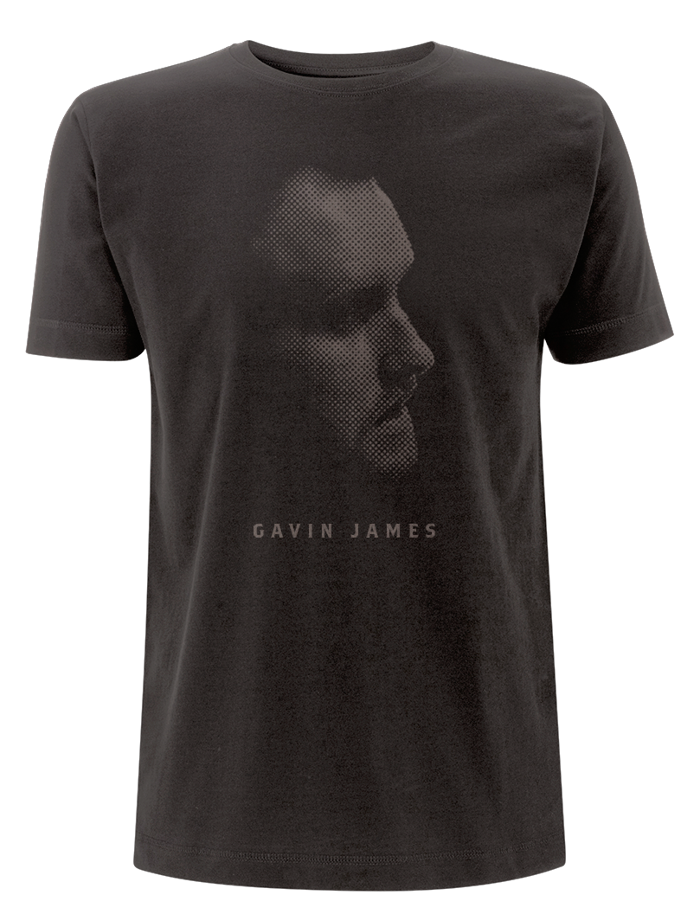 Black T Shirt (Male) - Gavin James