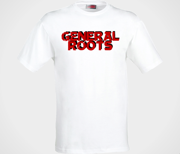 GR Classic Tee (White/Red) - General Roots