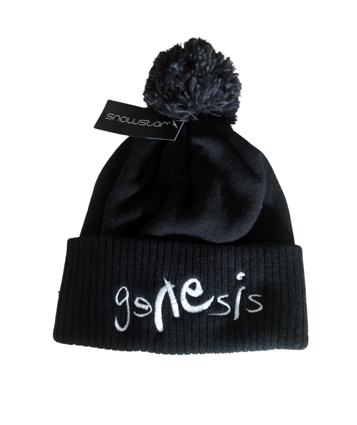 Genesis Black Bobble Hat - Genesis