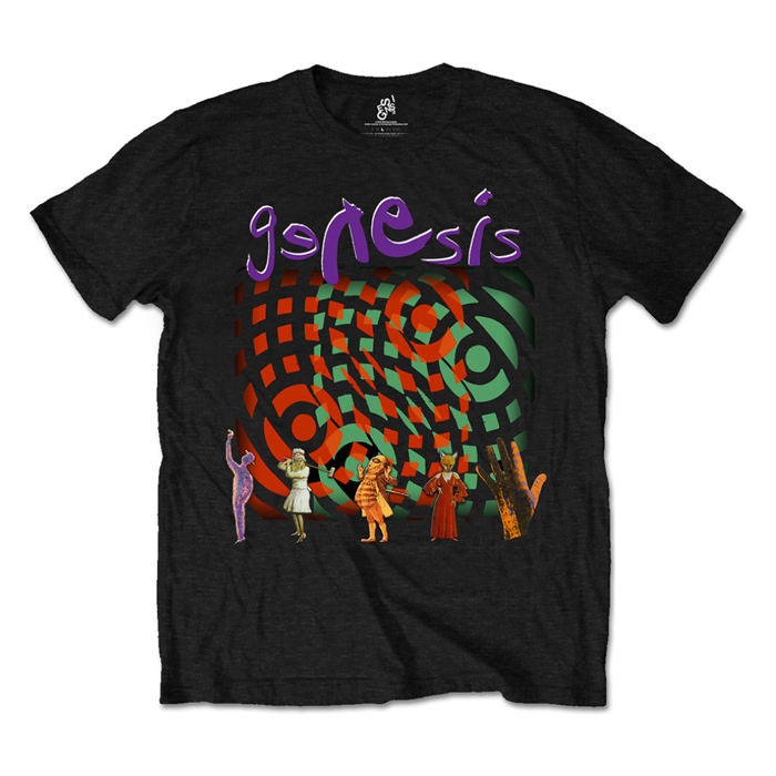 Genesis Collage Unisex Black T-Shirt - Genesis