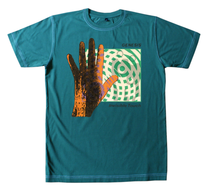 Genesis Invisible Touch Green Vintage T-Shirt - Genesis