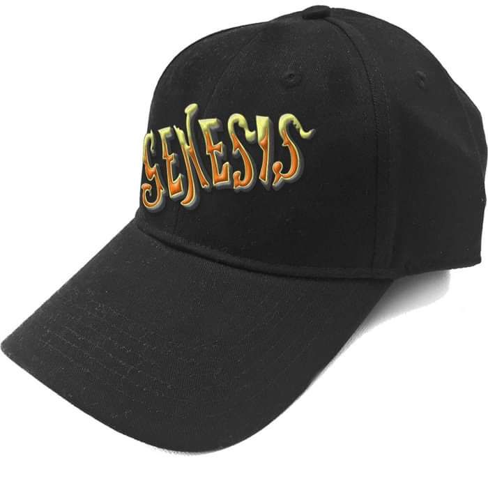 Genesis Orange Classic Logo Black Baseball Cap - Genesis