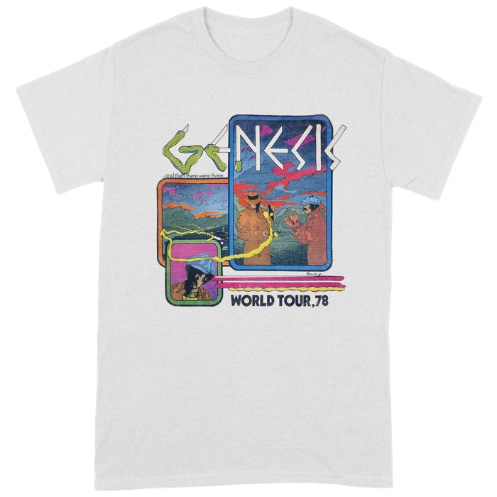 Genesis World Tour 78 T Shirt - Genesis
