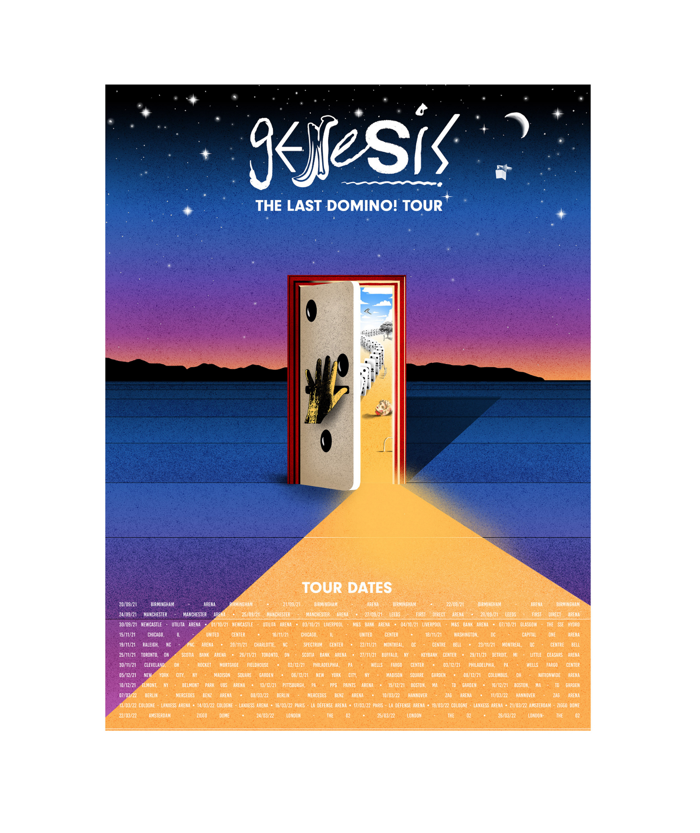 The Last Domino? Tour Poster - Genesis