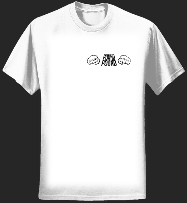 Pound for Pound Logo 2 T shirt - Gentleman's Dub Club