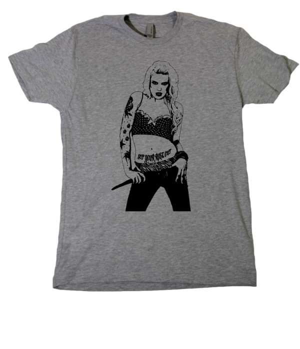 Grey Siren T-shirt - Get Your Rock Out