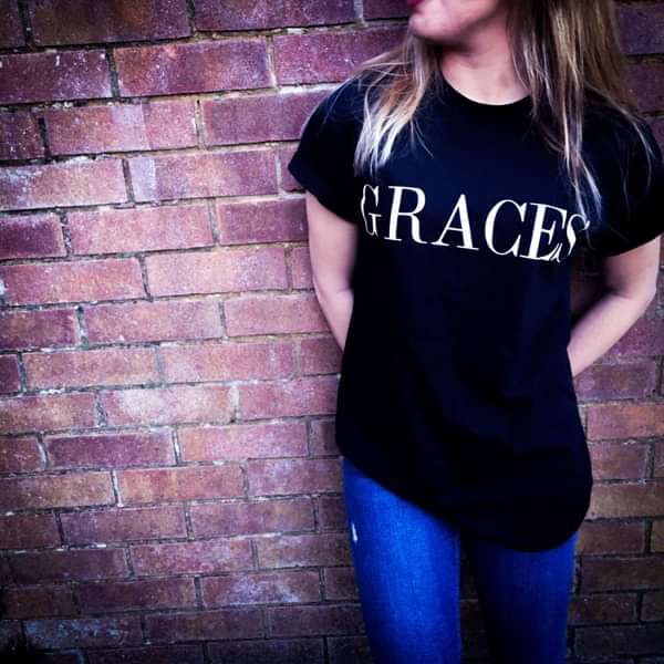 Graces Black T-Shirt - Graces
