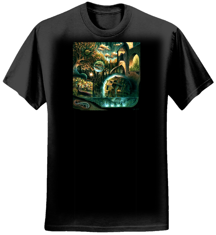 Swimming T-shirt (women) - Greenness