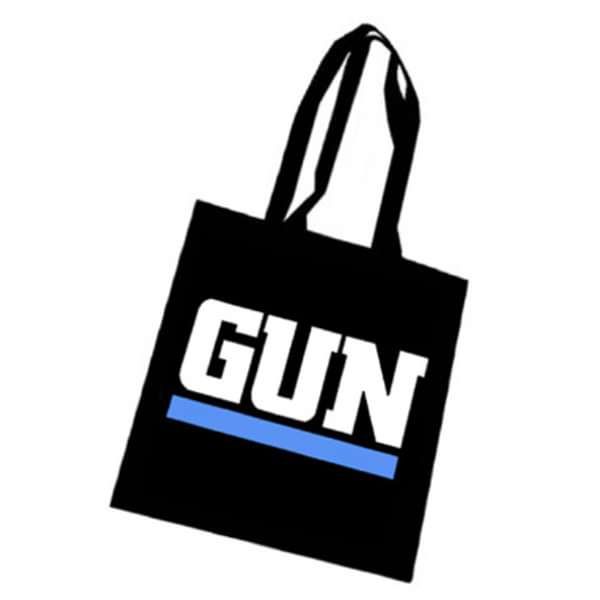 Logo Tote Bag - Gun