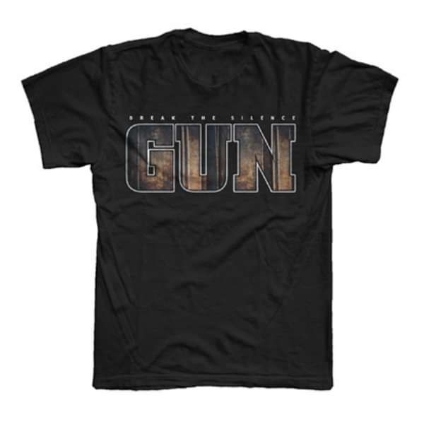Mens Break The Silence T-Shirt - Gun