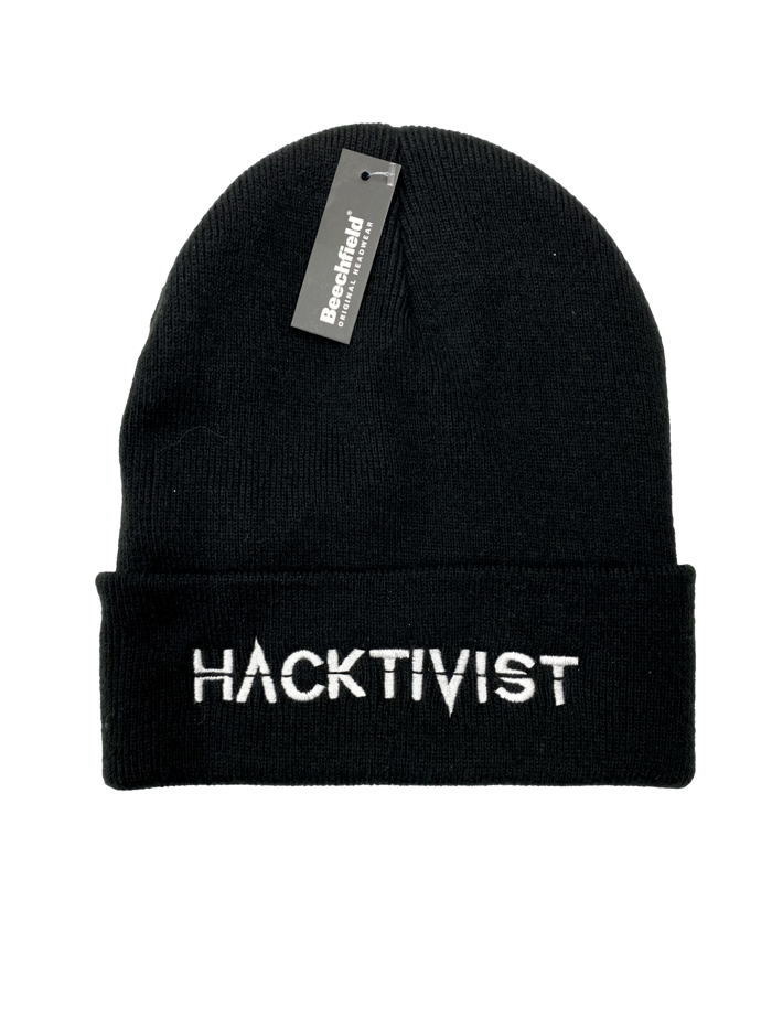 Logo Beanie - Hacktivist